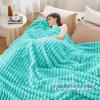 imageBedsure GentleSoft Yellow Throw Blanket for Couch  Super Soft Cozy Blankets for Women Cute Small Blanket for Girls 50x70 InchesBlue Fog