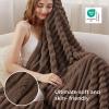 imageBedsure GentleSoft Yellow Throw Blanket for Couch  Super Soft Cozy Blankets for Women Cute Small Blanket for Girls 50x70 InchesBrown