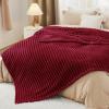 imageBedsure GentleSoft Yellow Throw Blanket for Couch  Super Soft Cozy Blankets for Women Cute Small Blanket for Girls 50x70 InchesDeep Red
