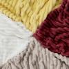 imageBedsure GentleSoft Yellow Throw Blanket for Couch  Super Soft Cozy Blankets for Women Cute Small Blanket for Girls 50x70 InchesDeep Red