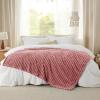 imageBedsure GentleSoft Yellow Throw Blanket for Couch  Super Soft Cozy Blankets for Women Cute Small Blanket for Girls 50x70 InchesDusty Pink