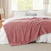 imageBedsure GentleSoft Yellow Throw Blanket for Couch  Super Soft Cozy Blankets for Women Cute Small Blanket for Girls 50x70 InchesDusty Pink