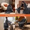 imageBedsure GentleSoft Yellow Throw Blanket for Couch  Super Soft Cozy Blankets for Women Cute Small Blanket for Girls 50x70 InchesGrey