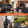 imageBedsure GentleSoft Yellow Throw Blanket for Couch  Super Soft Cozy Blankets for Women Cute Small Blanket for Girls 50x70 InchesGrey