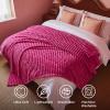 imageBedsure GentleSoft Yellow Throw Blanket for Couch  Super Soft Cozy Blankets for Women Cute Small Blanket for Girls 50x70 InchesHot Pink