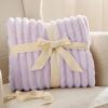 imageBedsure GentleSoft Yellow Throw Blanket for Couch  Super Soft Cozy Blankets for Women Cute Small Blanket for Girls 50x70 InchesLavender Fog