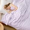 imageBedsure GentleSoft Yellow Throw Blanket for Couch  Super Soft Cozy Blankets for Women Cute Small Blanket for Girls 50x70 InchesLavender Fog