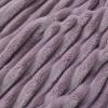 imageBedsure GentleSoft Yellow Throw Blanket for Couch  Super Soft Cozy Blankets for Women Cute Small Blanket for Girls 50x70 InchesLight Purple