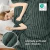 imageBedsure GentleSoft Yellow Throw Blanket for Couch  Super Soft Cozy Blankets for Women Cute Small Blanket for Girls 50x70 InchesMallard Green