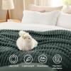 imageBedsure GentleSoft Yellow Throw Blanket for Couch  Super Soft Cozy Blankets for Women Cute Small Blanket for Girls 50x70 InchesMallard Green