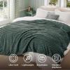 imageBedsure GentleSoft Yellow Throw Blanket for Couch  Super Soft Cozy Blankets for Women Cute Small Blanket for Girls 50x70 InchesMallard Green