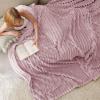 imageBedsure GentleSoft Yellow Throw Blanket for Couch  Super Soft Cozy Blankets for Women Cute Small Blanket for Girls 50x70 InchesPink