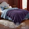 imageBedsure GentleSoft Yellow Throw Blanket for Couch  Super Soft Cozy Blankets for Women Cute Small Blanket for Girls 50x70 InchesPurple