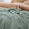 imageBedsure GentleSoft Yellow Throw Blanket for Couch  Super Soft Cozy Blankets for Women Cute Small Blanket for Girls 50x70 InchesSage Green