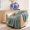 imageBedsure GentleSoft Yellow Throw Blanket for Couch  Super Soft Cozy Blankets for Women Cute Small Blanket for Girls 50x70 InchesSage Green