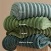 imageBedsure GentleSoft Yellow Throw Blanket for Couch  Super Soft Cozy Blankets for Women Cute Small Blanket for Girls 50x70 InchesSage Green