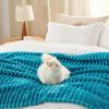 imageBedsure GentleSoft Yellow Throw Blanket for Couch  Super Soft Cozy Blankets for Women Cute Small Blanket for Girls 50x70 InchesTeal