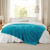 imageBedsure GentleSoft Yellow Throw Blanket for Couch  Super Soft Cozy Blankets for Women Cute Small Blanket for Girls 50x70 InchesTeal