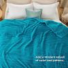 imageBedsure GentleSoft Yellow Throw Blanket for Couch  Super Soft Cozy Blankets for Women Cute Small Blanket for Girls 50x70 InchesTeal