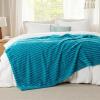 imageBedsure GentleSoft Yellow Throw Blanket for Couch  Super Soft Cozy Blankets for Women Cute Small Blanket for Girls 50x70 InchesTeal