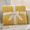 imageBedsure GentleSoft Yellow Throw Blanket for Couch  Super Soft Cozy Blankets for Women Cute Small Blanket for Girls 50x70 InchesYellow