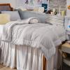 imageBedsure Comforter Duvet Insert  Quilted Comforters Twin XL Size All Season Duvet GentleSoft Down Alternative Bedding Blanket with 8 Tabs Gifts for WomenMen Red Twin XL 92 x 68 InchesLight Grey