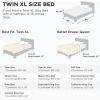 imageBedsure Comforter Duvet Insert  Quilted Comforters Twin XL Size All Season Duvet GentleSoft Down Alternative Bedding Blanket with 8 Tabs Gifts for WomenMen Red Twin XL 92 x 68 InchesBurnt Orange