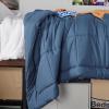 imageBedsure Comforter Duvet Insert  Quilted Comforters Twin XL Size All Season Duvet GentleSoft Down Alternative Bedding Blanket with 8 Tabs Gifts for WomenMen Red Twin XL 92 x 68 InchesDusty Blue