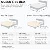 imageBedsure Comforter Duvet Insert  Quilted Comforters Twin XL Size All Season Duvet GentleSoft Down Alternative Bedding Blanket with 8 Tabs Gifts for WomenMen Red Twin XL 92 x 68 InchesWhite
