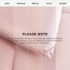imageBedsure Comforter Duvet Insert  Quilted Comforters Twin XL Size All Season Duvet GentleSoft Down Alternative Bedding Blanket with 8 Tabs Gifts for WomenMen Red Twin XL 92 x 68 InchesPink
