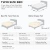 imageBedsure Comforter Duvet Insert  Quilted Comforters Twin XL Size All Season Duvet GentleSoft Down Alternative Bedding Blanket with 8 Tabs Gifts for WomenMen Red Twin XL 92 x 68 InchesMustard Yellow