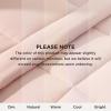 imageBedsure Comforter Duvet Insert  Quilted Comforters Twin XL Size All Season Duvet GentleSoft Down Alternative Bedding Blanket with 8 Tabs Gifts for WomenMen Red Twin XL 92 x 68 InchesPink