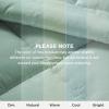 imageBedsure Comforter Duvet Insert  Quilted Comforters Twin XL Size All Season Duvet GentleSoft Down Alternative Bedding Blanket with 8 Tabs Gifts for WomenMen Red Twin XL 92 x 68 InchesSage Green