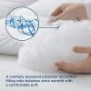 imageBedsure Comforter Duvet Insert  Quilted Comforters Twin XL Size All Season Duvet GentleSoft Down Alternative Bedding Blanket with 8 Tabs Gifts for WomenMen Red Twin XL 92 x 68 InchesLight Grey