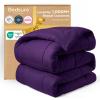 imageBedsure Comforter Duvet Insert  Quilted Comforters Twin XL Size All Season Duvet GentleSoft Down Alternative Bedding Blanket with 8 Tabs Gifts for WomenMen Red Twin XL 92 x 68 InchesPurple