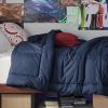 imageBedsure Comforter Duvet Insert  Quilted Comforters Twin XL Size All Season Duvet GentleSoft Down Alternative Bedding Blanket with 8 Tabs Gifts for WomenMen Red Twin XL 92 x 68 InchesNavy Blue
