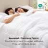 imageBedsure Comforter Duvet Insert  Quilted Comforters Twin XL Size All Season Duvet GentleSoft Down Alternative Bedding Blanket with 8 Tabs Gifts for WomenMen Red Twin XL 92 x 68 InchesWhite