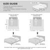 imageBedsure Comforter Duvet Insert  Quilted Comforters Twin XL Size All Season Duvet GentleSoft Down Alternative Bedding Blanket with 8 Tabs Gifts for WomenMen Red Twin XL 92 x 68 InchesPurple