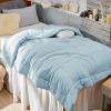 imageBedsure Comforter Duvet Insert  Quilted Comforters Twin XL Size All Season Duvet GentleSoft Down Alternative Bedding Blanket with 8 Tabs Gifts for WomenMen Red Twin XL 92 x 68 InchesAqua