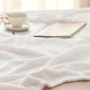 imageBedsure GentleSoft Fleece Throw Blanket for Couch Oxford Tan  Lightweight Plush Fuzzy Cozy Soft Blankets and Throws for Sofa 50x60 inches01  White