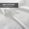 imageBedsure GentleSoft Fleece Throw Blanket for Couch Oxford Tan  Lightweight Plush Fuzzy Cozy Soft Blankets and Throws for Sofa 50x60 inches01  White