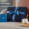 imageBedsure GentleSoft Fleece Throw Blanket for Couch Oxford Tan  Lightweight Plush Fuzzy Cozy Soft Blankets and Throws for Sofa 50x60 inches02  Navy