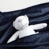 imageBedsure GentleSoft Fleece Throw Blanket for Couch Oxford Tan  Lightweight Plush Fuzzy Cozy Soft Blankets and Throws for Sofa 50x60 inches02  Navy