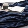 imageBedsure GentleSoft Fleece Throw Blanket for Couch Oxford Tan  Lightweight Plush Fuzzy Cozy Soft Blankets and Throws for Sofa 50x60 inches02  Navy