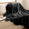 imageBedsure GentleSoft Fleece Throw Blanket for Couch Oxford Tan  Lightweight Plush Fuzzy Cozy Soft Blankets and Throws for Sofa 50x60 inches03  Black