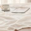 imageBedsure GentleSoft Fleece Throw Blanket for Couch Oxford Tan  Lightweight Plush Fuzzy Cozy Soft Blankets and Throws for Sofa 50x60 inches04  Cream