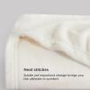 imageBedsure GentleSoft Fleece Throw Blanket for Couch Oxford Tan  Lightweight Plush Fuzzy Cozy Soft Blankets and Throws for Sofa 50x60 inches04  Cream