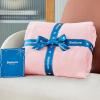 imageBedsure GentleSoft Fleece Throw Blanket for Couch Oxford Tan  Lightweight Plush Fuzzy Cozy Soft Blankets and Throws for Sofa 50x60 inches05  Pink
