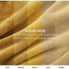 imageBedsure GentleSoft Fleece Throw Blanket for Couch Oxford Tan  Lightweight Plush Fuzzy Cozy Soft Blankets and Throws for Sofa 50x60 inchesBright Gold