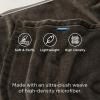 imageBedsure GentleSoft Fleece Throw Blanket for Couch Oxford Tan  Lightweight Plush Fuzzy Cozy Soft Blankets and Throws for Sofa 50x60 inchesBrown